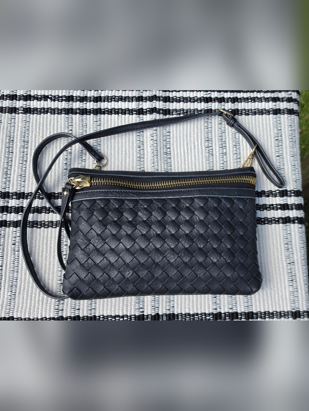 Madison West Black Crossbody